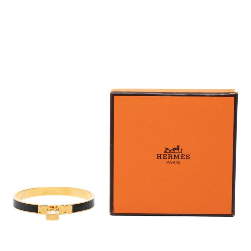 HERMES エルメス ケリーバングル カデナ オレンジ ケース付き HERMES エルメス ケリーバングル カデナ オレンジ ケース付き 極美品