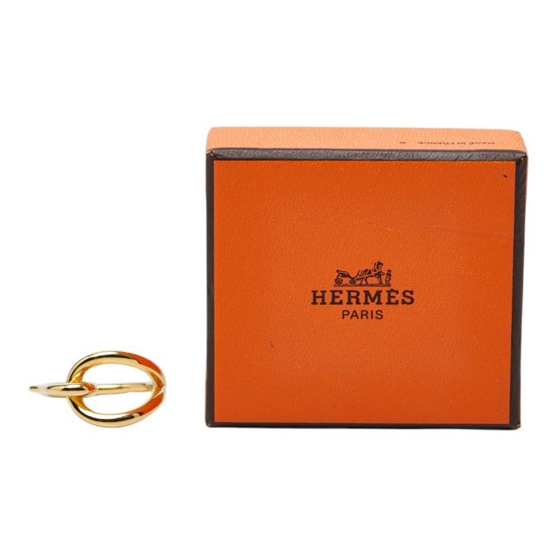 HERMES（エルメス） ジャンボ スカーフリング ゴールド メッキ GP