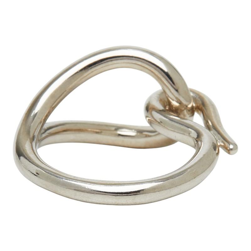 HERMES（エルメス） ジャンボ スカーフリング シルバー メタル 【中古