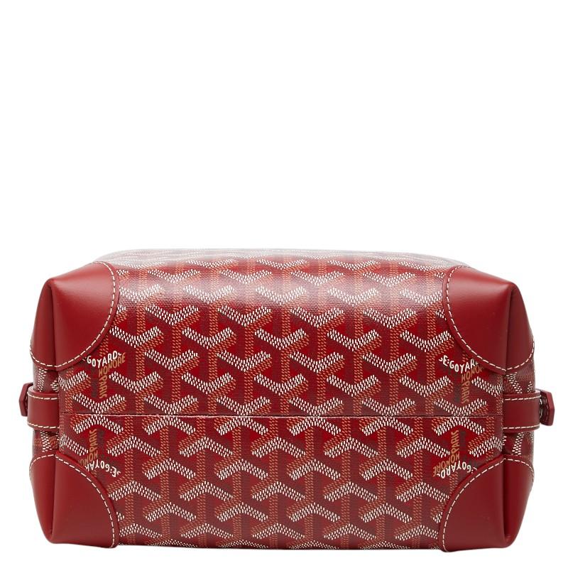 GOYARD（ゴヤール） ボウリング25トイレタリー ハンドバッグ レッド