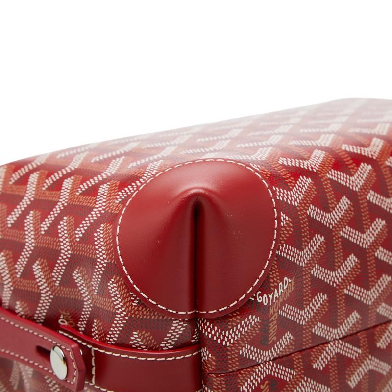 GOYARD（ゴヤール） ボウリング25トイレタリー ハンドバッグ レッド