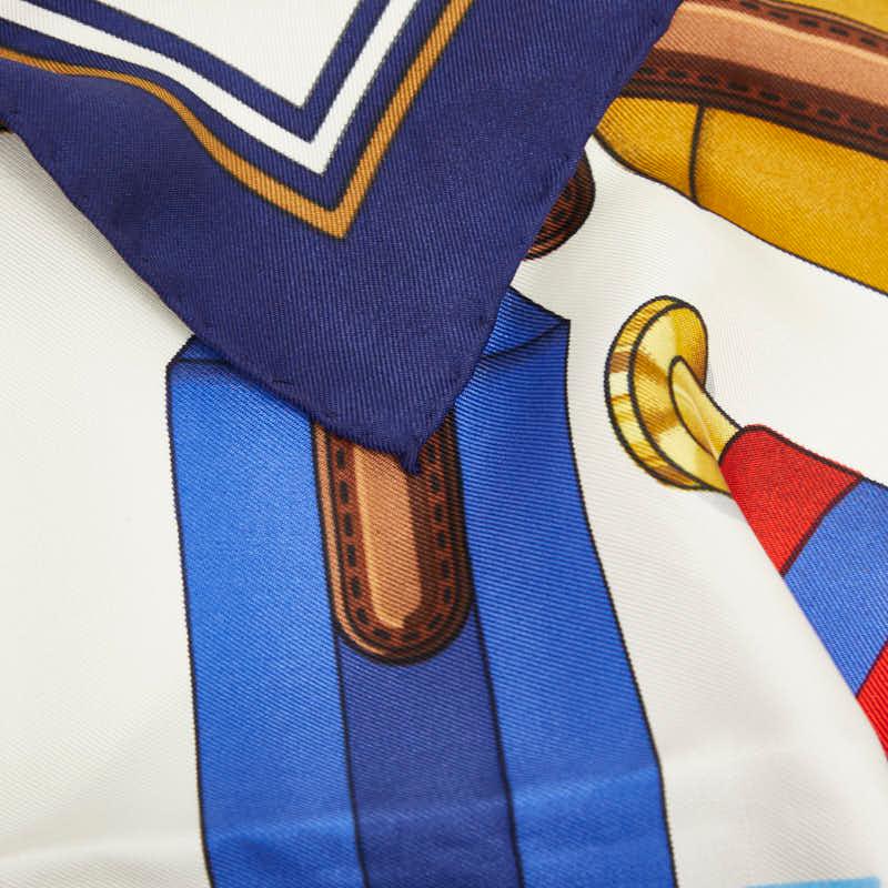 HERMES（エルメス） カレ90 Les Sangles サスペンダーベルト スカーフ