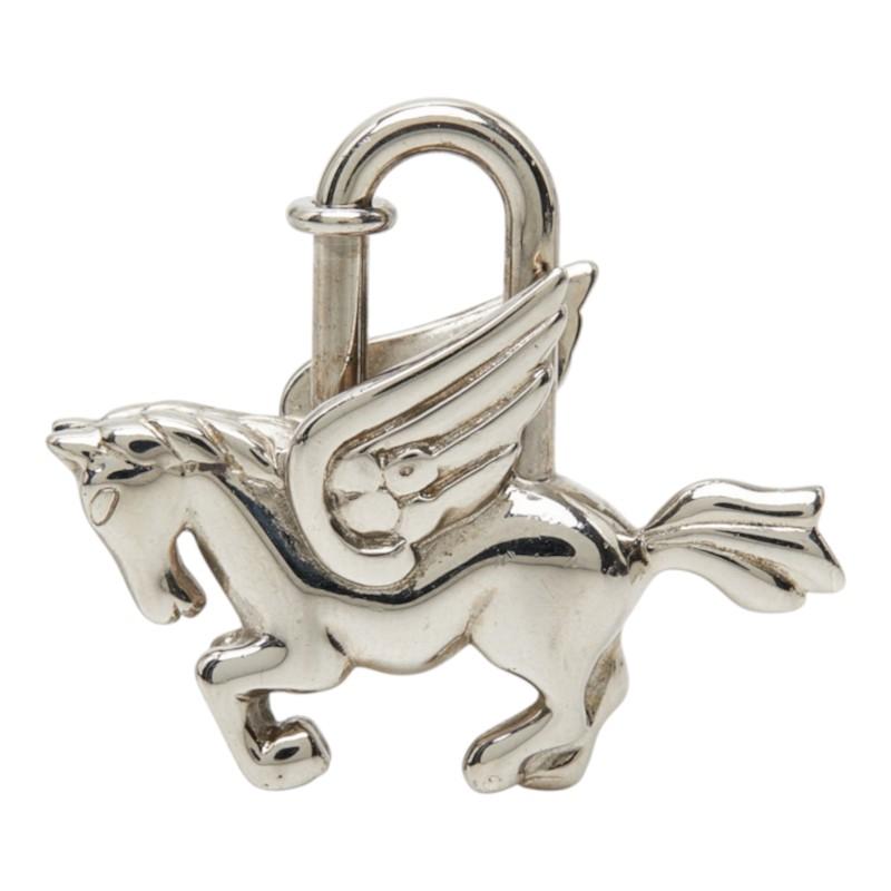 HERMES（エルメス） ペガサス カデナ チャーム シルバー メタル