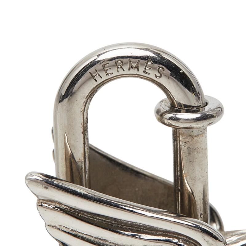 HERMES（エルメス） ペガサス カデナ チャーム シルバー メタル