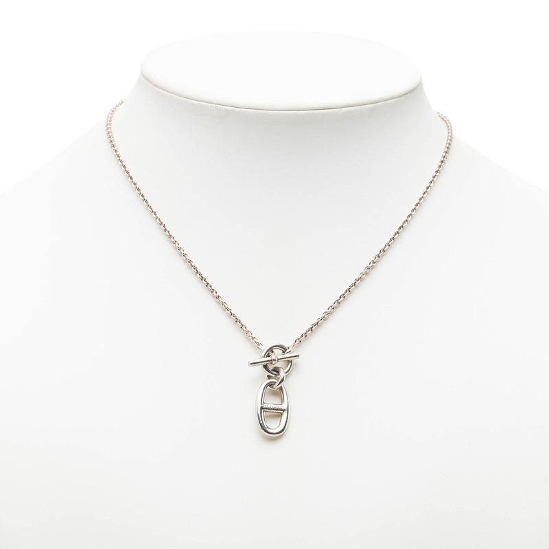 HERMÈS エルメス シェーヌダンクル アミュレット ネックレス SV925 HERMES（エルメス） シェーヌダンクル アミュレット ネックレス SV925