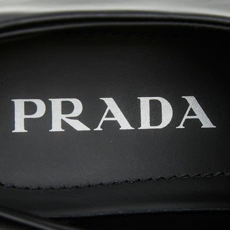 PRADA（プラダ） 三角ロゴプレート モノリス ローファー 厚底 サイズ37