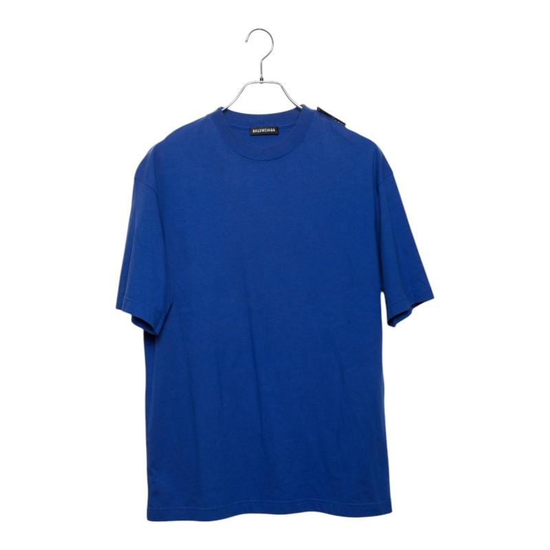 BALENCIAGA（バレンシアガ） 半袖Tシャツ 無地 サイズ:XS ブルー
