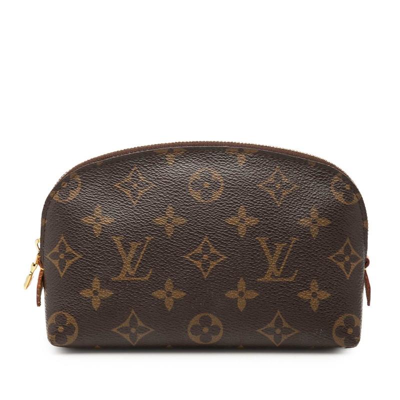 ルイヴィトン　モノグラム　メイクポーチ　小物入れ　ブラウン　PVCレザー LOUIS VUITTON（ルイ・ヴィトン） ルイ ヴィトン モノグラム