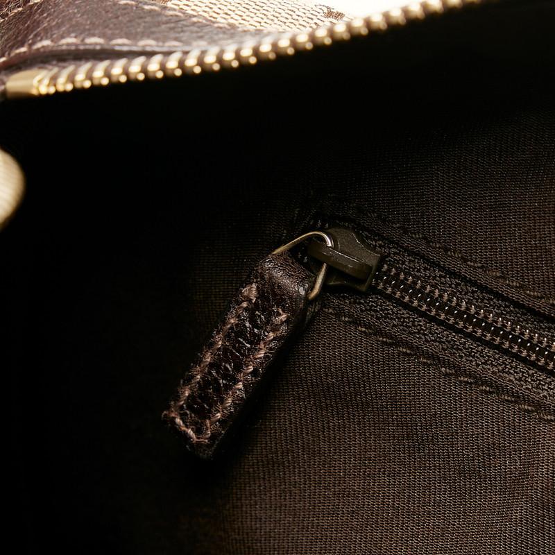 GUCCI グッチ GGキャンバス アビー ハンドバッグ ミニボストン