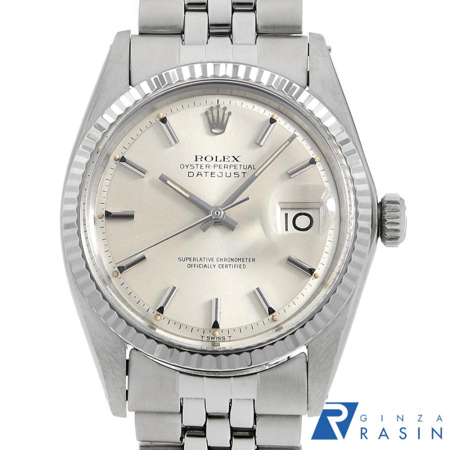 ROLEX ロレックス デイトジャスト 1601/4 シルバー バー 5列 ROLEX ロレックス デイトジャスト 1601/4 シルバー バー 5列