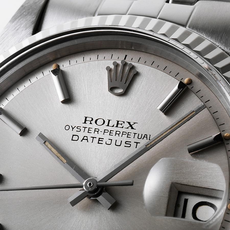 ROLEX ロレックス デイトジャスト 1601/4 シルバー バー 5列 ROLEX ロレックス デイトジャスト 1601/4 シルバー バー 5列