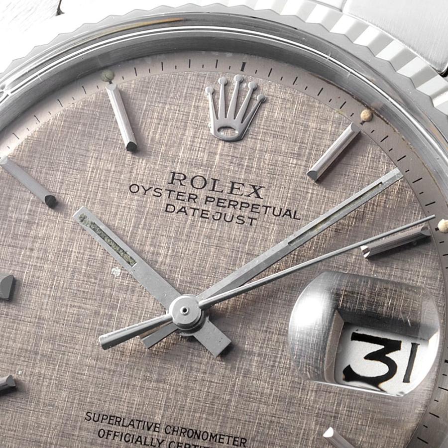 ROLEX ロレックス デイトジャスト 1601 4 グレー モザイク バー 24番 アンティーク メンズ 腕時計 04I8ROAA0001 GINZA RASIN ヤフー店 - 通販 - Yahoo ショッピング