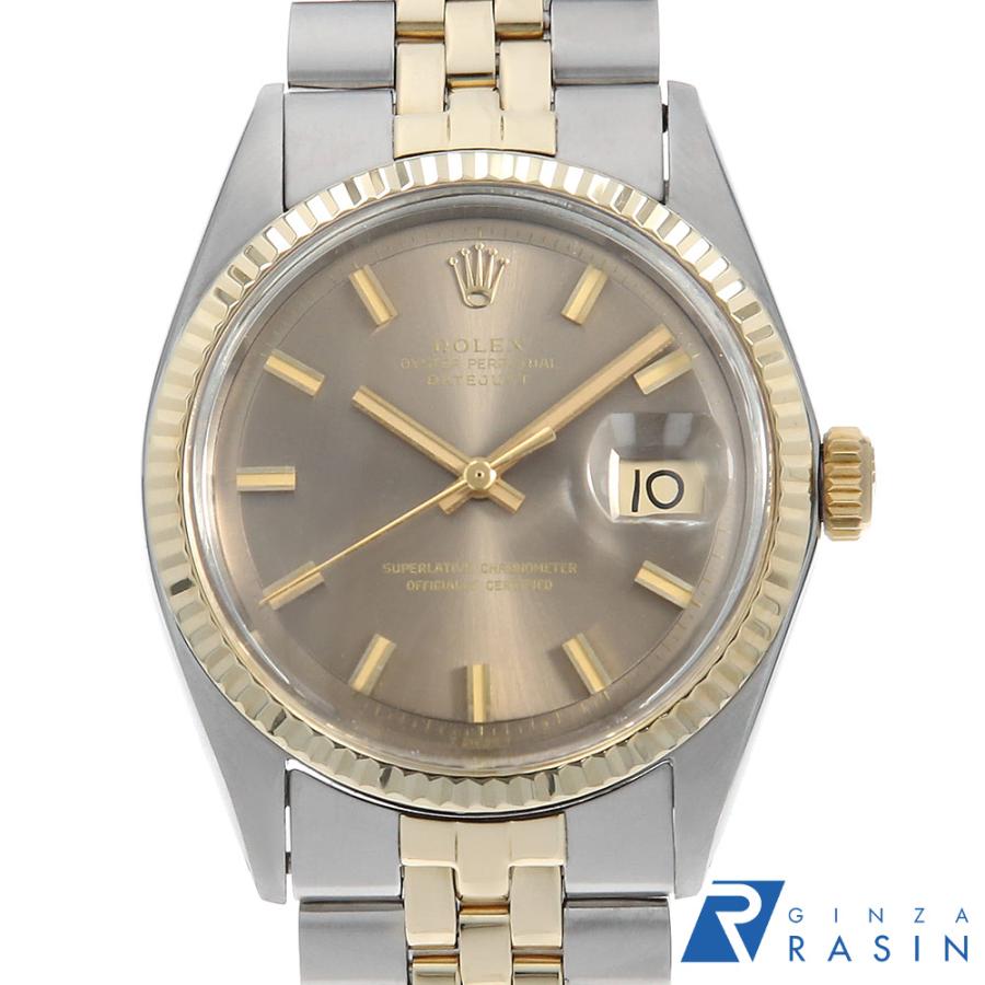 ROLEX（ロレックス） デイトジャスト 1601 ブラウン ワイドボーイ 27番