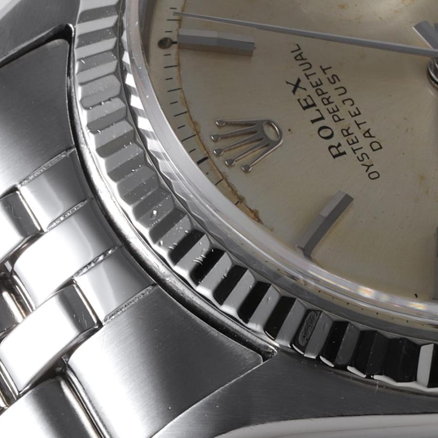 ROLEX（ロレックス） デイトジャスト 1601 シルバー バー 11番