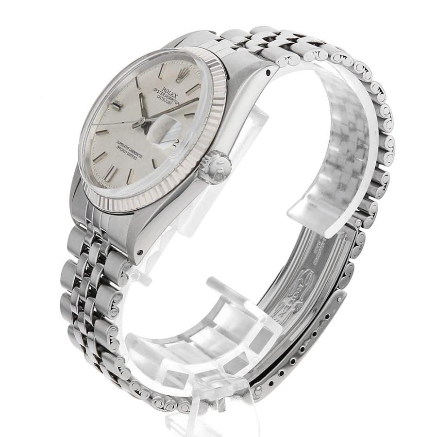 ROLEX（ロレックス） デイトジャスト 1601 シルバー モザイク バー 21