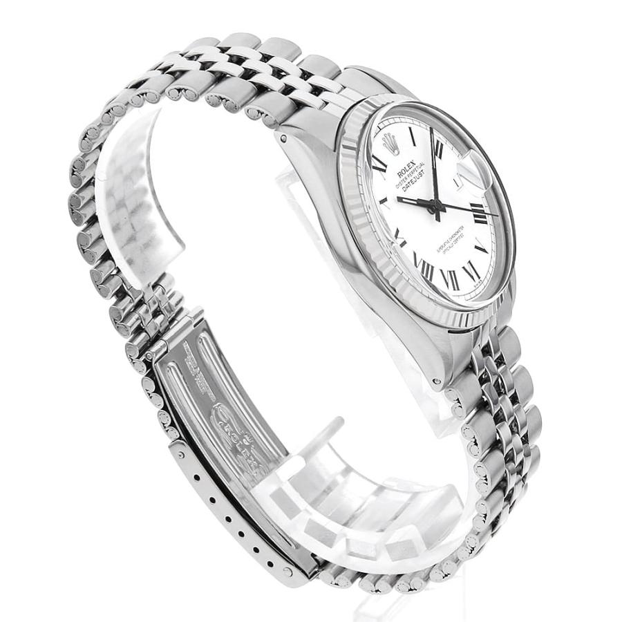 ROLEX（ロレックス） デイトジャスト 1601 ホワイト ローマ バックリー