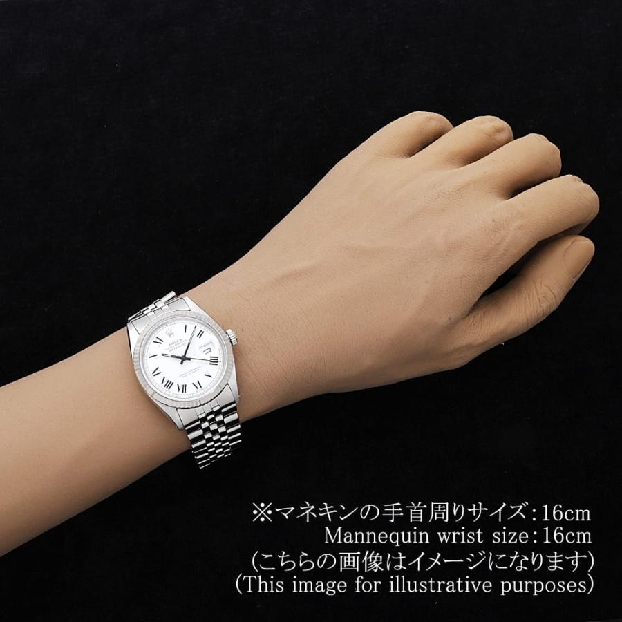 ROLEX（ロレックス） デイトジャスト 1601 ホワイト ローマ バックリー