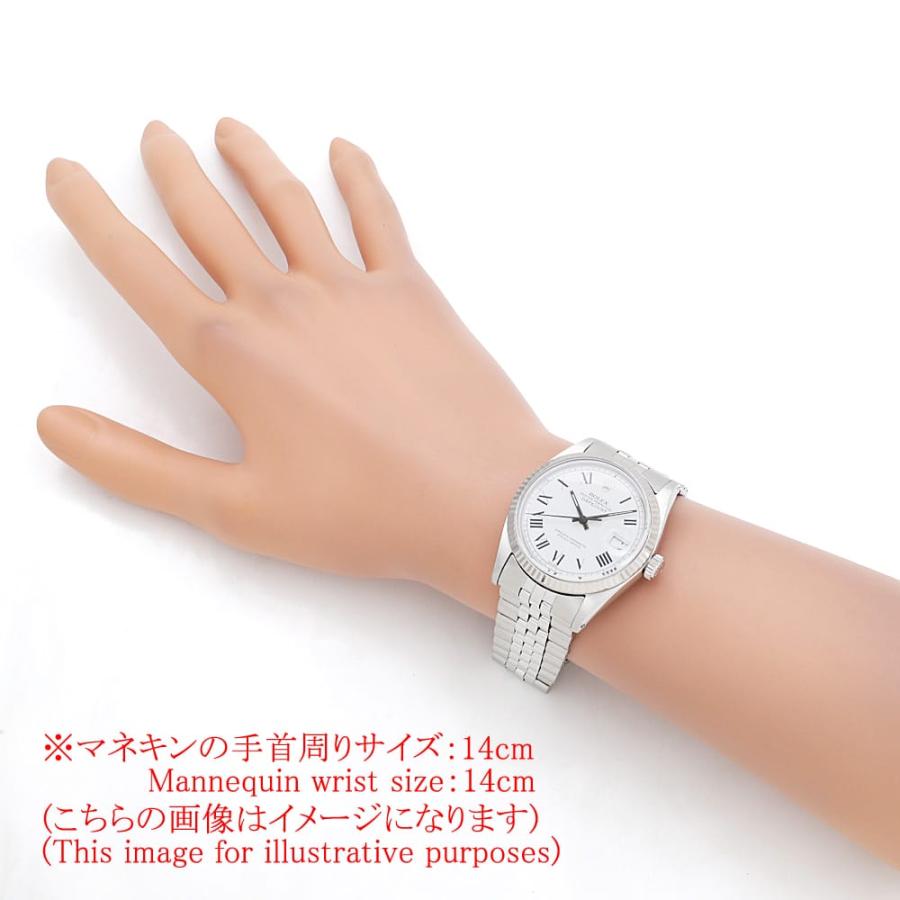 ROLEX（ロレックス） デイトジャスト 1601 ホワイト ローマ バックリー
