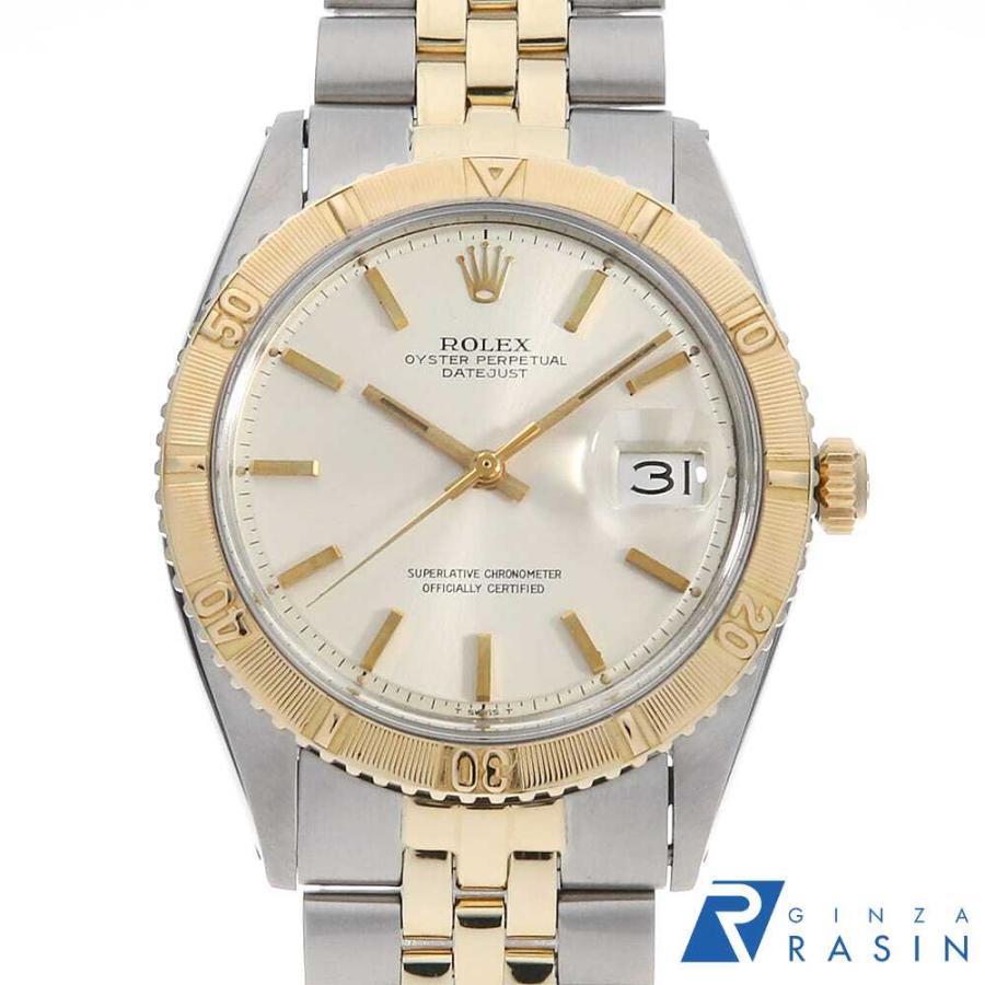 ROLEX メンズ腕時計 シルバー/ゴールド ROLEX オイスターパーペチュアル シルバー／ゴールド｜VINTAGE