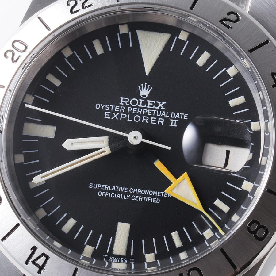 ROLEX ロレックス エクスプローラーII マーク I 1655 ブラック 32番 