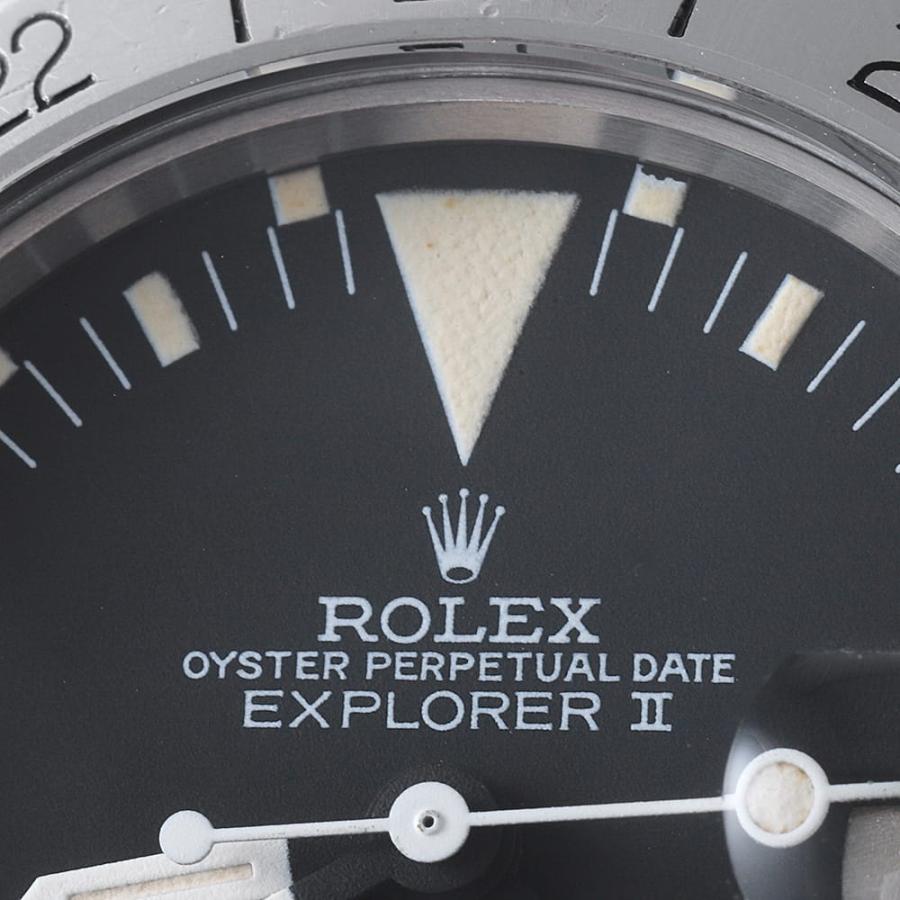 ROLEX（ロレックス） エクスプローラーII 1655 ブラック オール