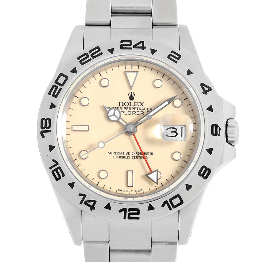 ROLEX（ロレックス） エクスプローラーII 16550 アイボリー オール