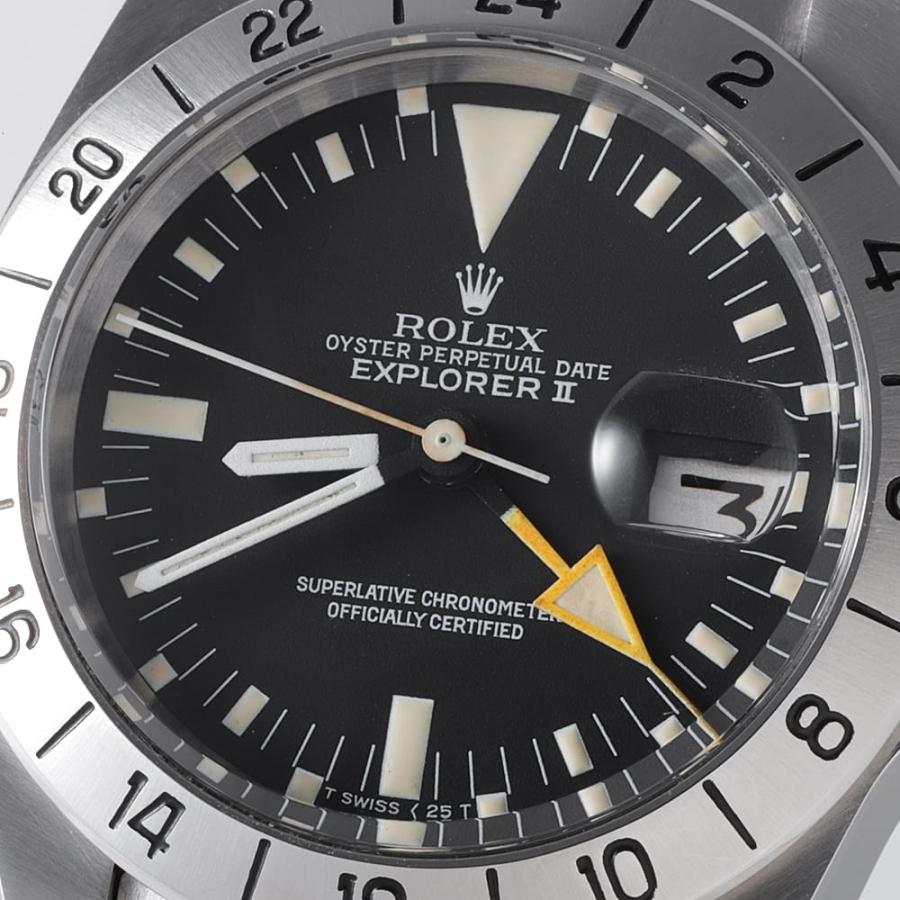 ROLEX（ロレックス） エクスプローラーII 1655 ブラック 47番