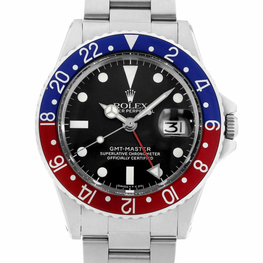 ROLEX（ロレックス） GMTマスター 赤青ベゼル 1675 ブラック オール