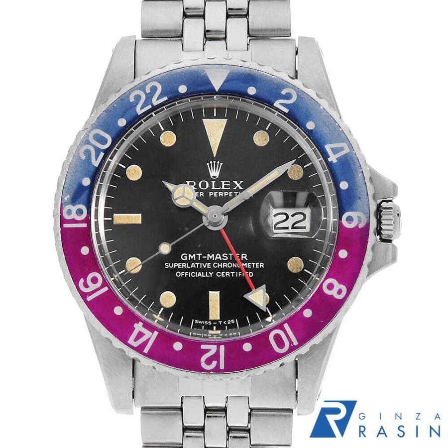 ROLEX ロレックス GMTマスター ロングE 1675 ブラック 8割れ ROLEX ロレックス GMTマスター ロングE 1675 ブラック 8割れ