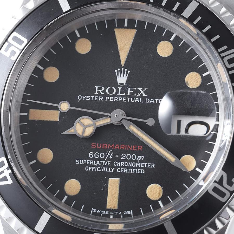 ROLEX（ロレックス） サブマリーナ デイト cal.1570 1680 ブラック 赤