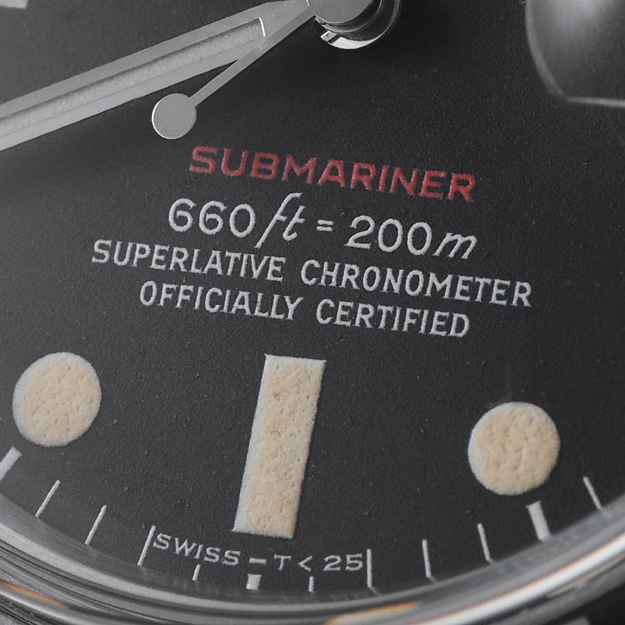 ROLEX（ロレックス） サブマリーナ デイト 赤サブ Cal.1570 ハック有