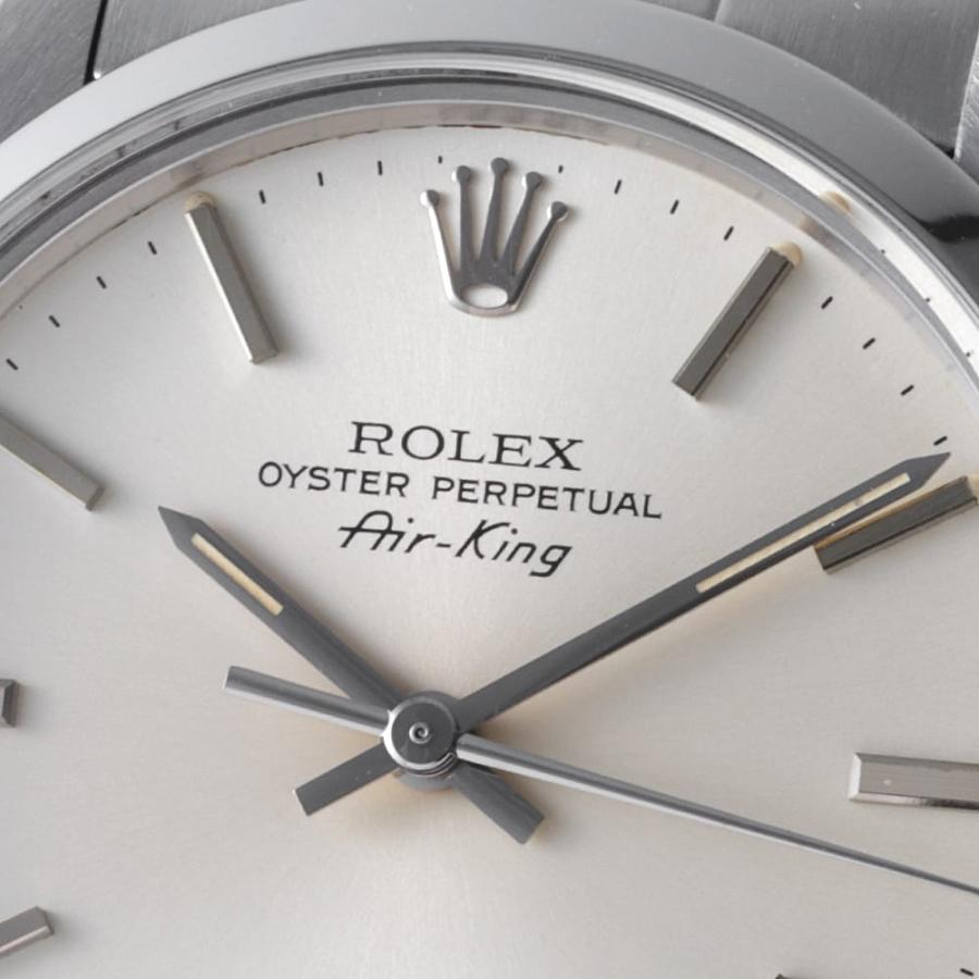 ROLEX（ロレックス） エアキング 5500 シルバー バー オールトリチウム