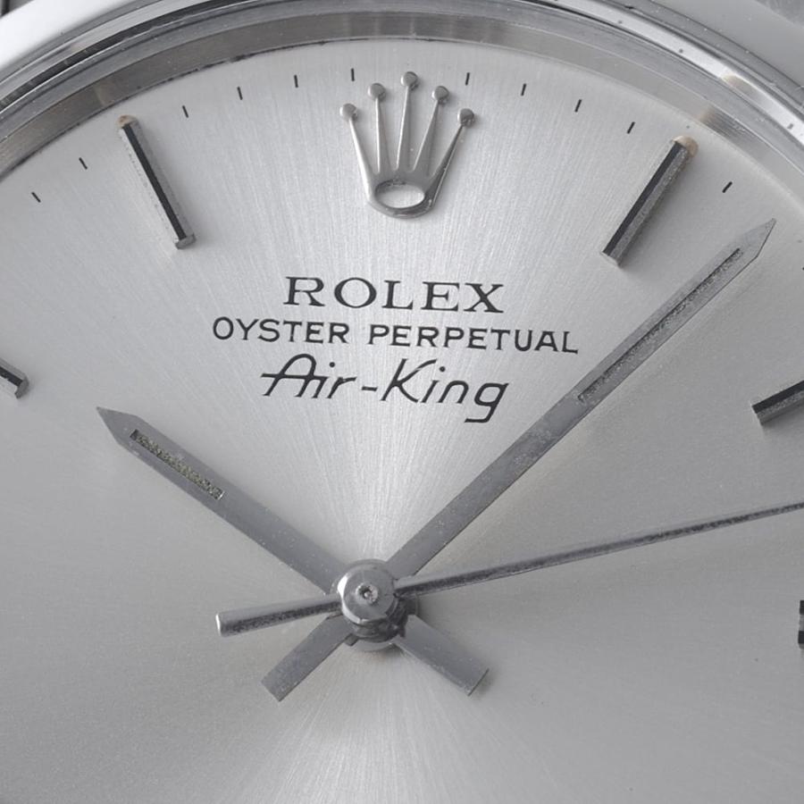 ROLEX（ロレックス） エアキング 5500 シルバー バー オールトリチウム
