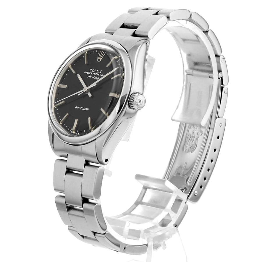 ROLEX（ロレックス） エアキング 5500 ブラック バー 3列 オイスター