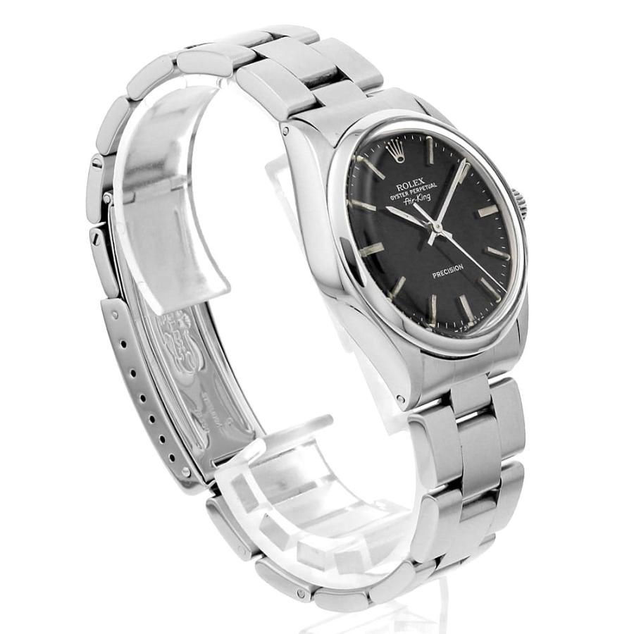 ROLEX（ロレックス） エアキング 5500 ブラック バー 3列 オイスター