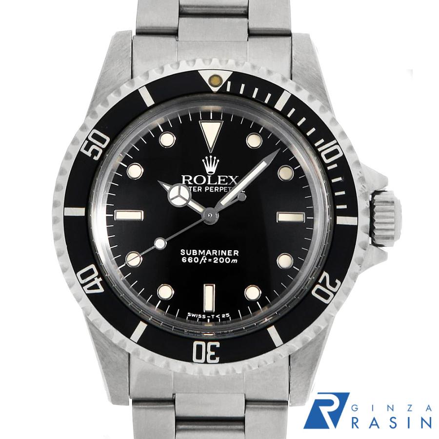 ROLEX ロレックス サブマリーナ 5513 ブラック フチ有 59番