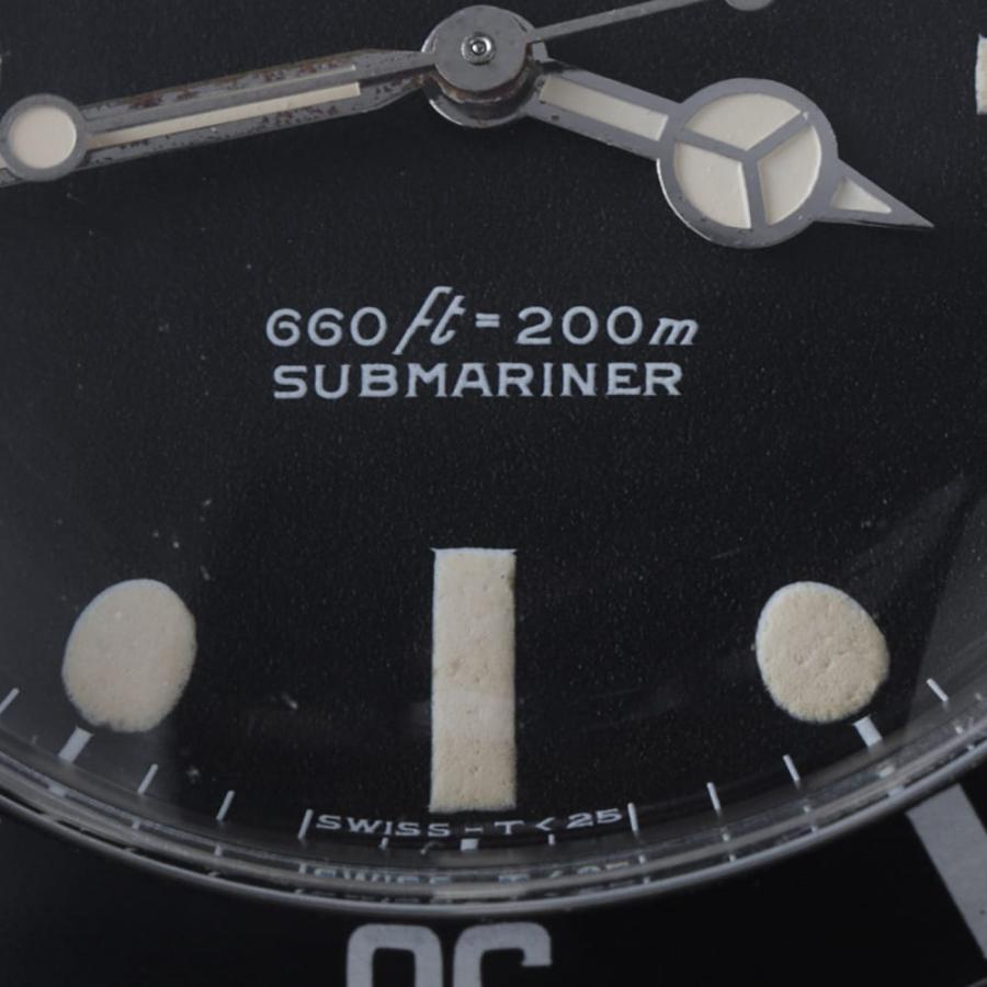 ROLEX（ロレックス） サブマリーナ 5513 ブラック フィートファースト