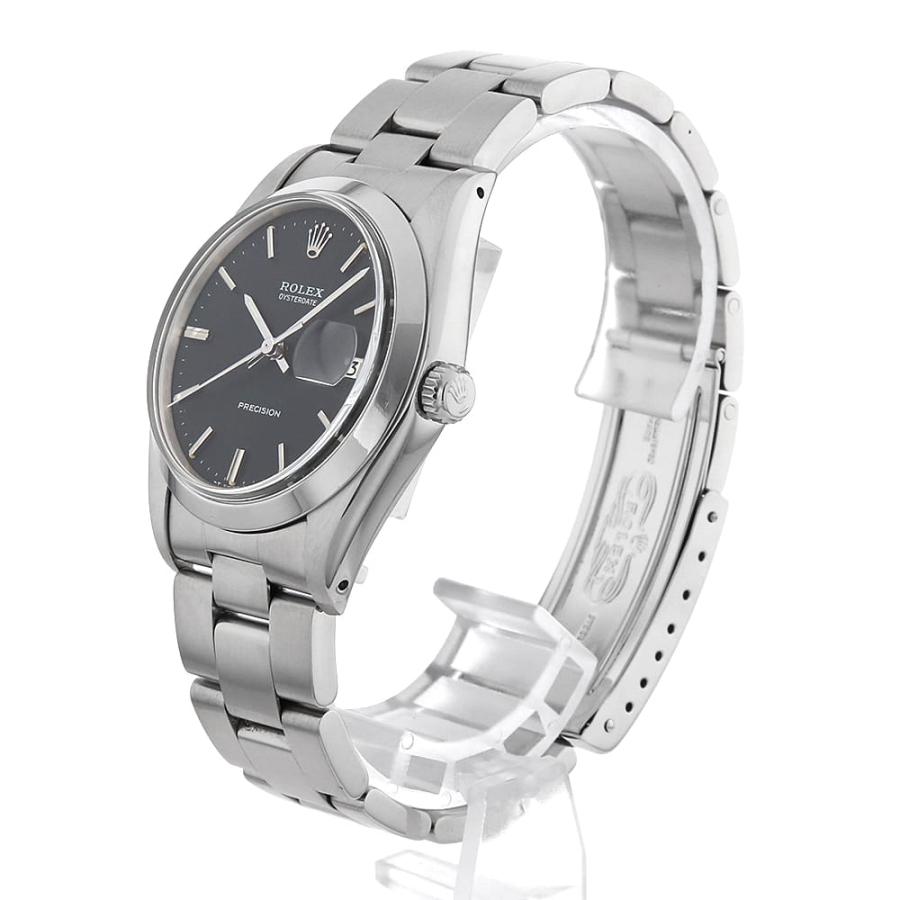 ROLEX（ロレックス） オイスターデイト プレシジョン 6694 ブラック 52