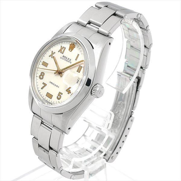 ROLEX ロレックス オイスターデイト プレシジョン 51番 6694 シルバー 