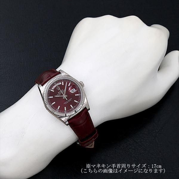 ChocoPonセットページ デイデイト ロレックス オマーン限定 118139 チェリー 新品 メンズ
