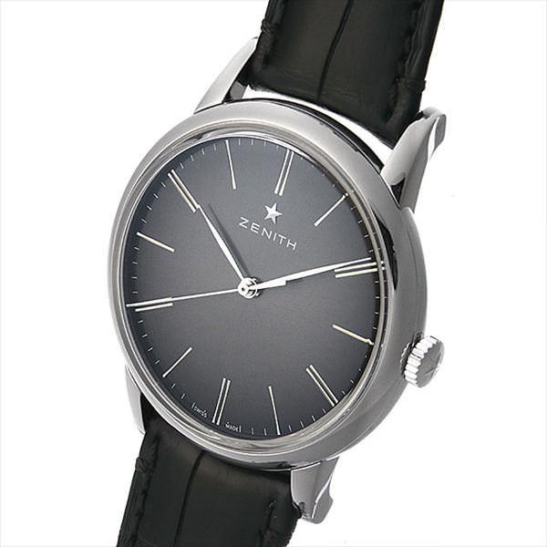 クラッシック 中古)ZENITH ゼニス エリート クラシック ブラック 03.2290.679