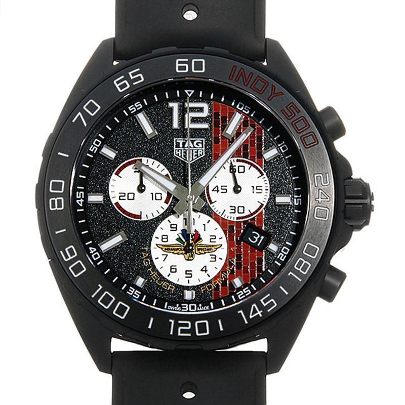 フォーミュラ1 タグホイヤー クロノグラフ インディ500 世界限定1500本  