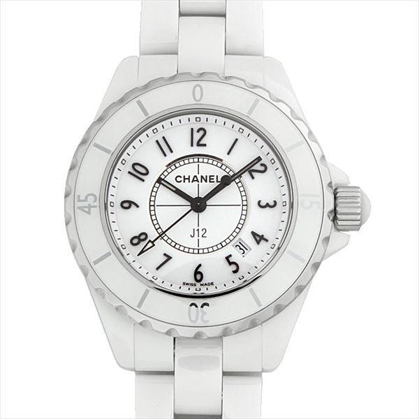 シャネル J12 白セラミック H0968 新品 レディース 腕時計｜ginzarasin