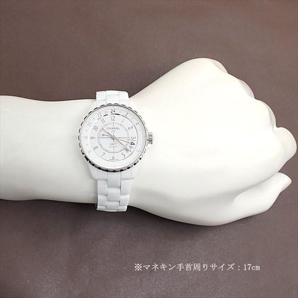 未使用 シャネル 2コマ 17mm J12 メンズ腕時計用 セラミック ホワイト CHANEL（シャネル） J12 GMT 白セラミック H3103 新品 メンズ 腕時計