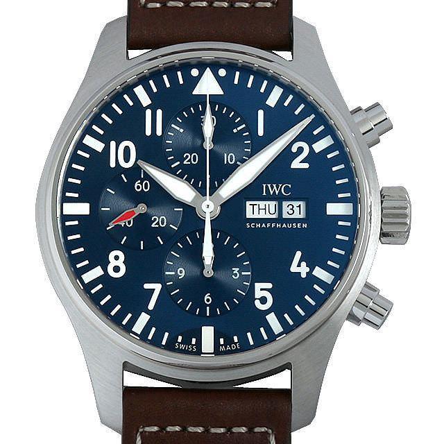 パイロットウォッチ IW377714 極美品 パイロット・ウォッチ IWC パイロットウォッチ クロノグラフ プティ