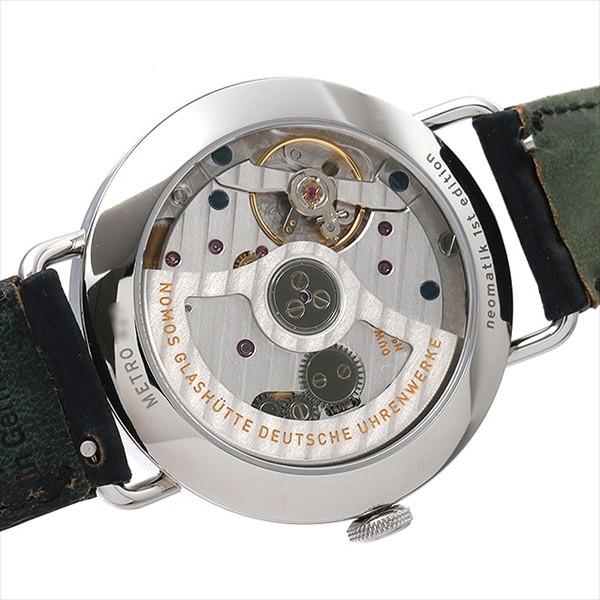ノモス メトロ ネオマティック MT130014W2(1104) 新品 メンズ 腕時計｜ginzarasin｜03