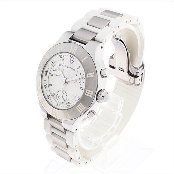 カルティエ 腕時計 マスト21 クロノスカフ W10184U2 Cartier（カルティエ） マスト21 クロノスカフ W10184U2 新品 メンズ