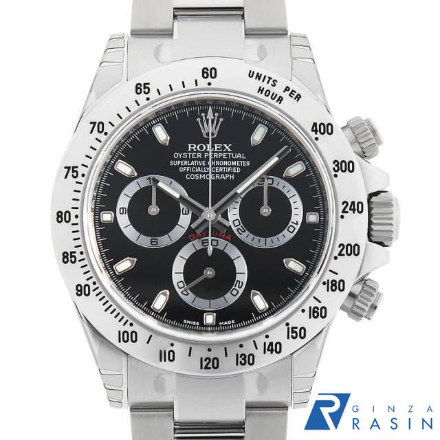 ROLEX ロレックス デイトナ 116520 ブラック 鏡面バックル ランダム番 