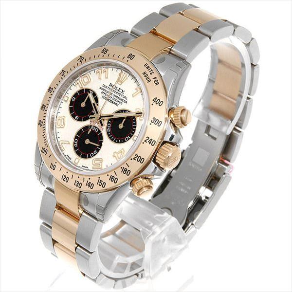 デイトナ（ROLEX） ロレックス コスモグラフ デイトナ 116523 ホワイト