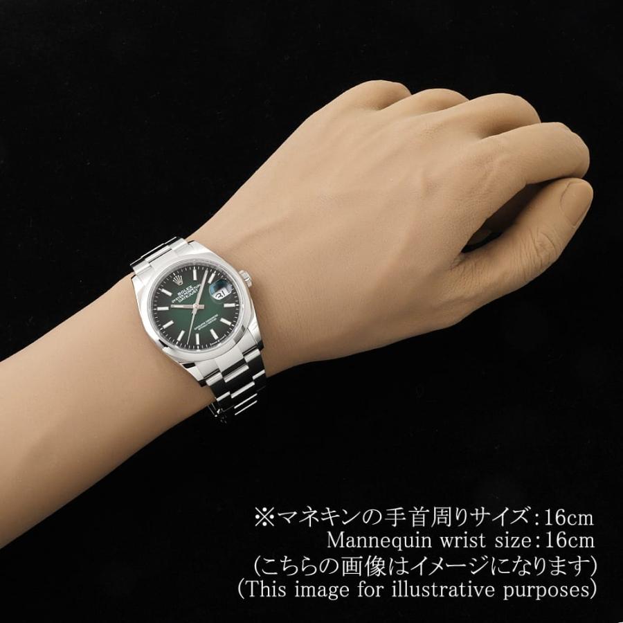 ROLEX（ロレックス） デイトジャスト36 126200 グリーンオンブレ 3列